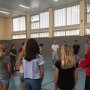 Bodypercussion mit Christian Lunscken an der IGS Maifeld Polch am 22./23.08.2018 mit den Klassen 5b, 7a, b, c, und d
